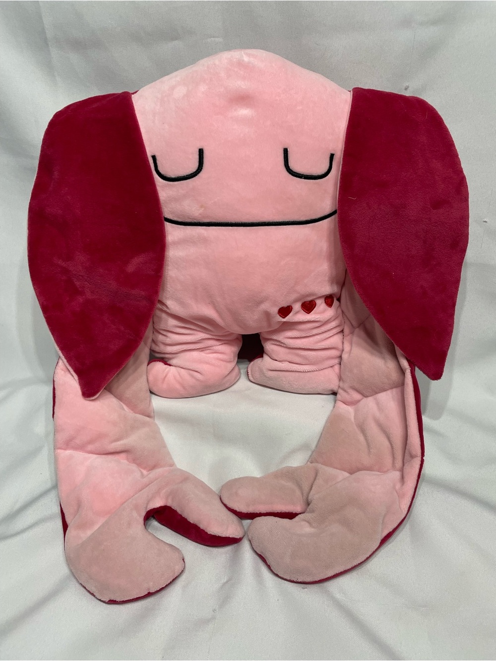 14” Bumpas Weighted Plush toy Comforting Hugger Plush Two Sided Cute Great Cond